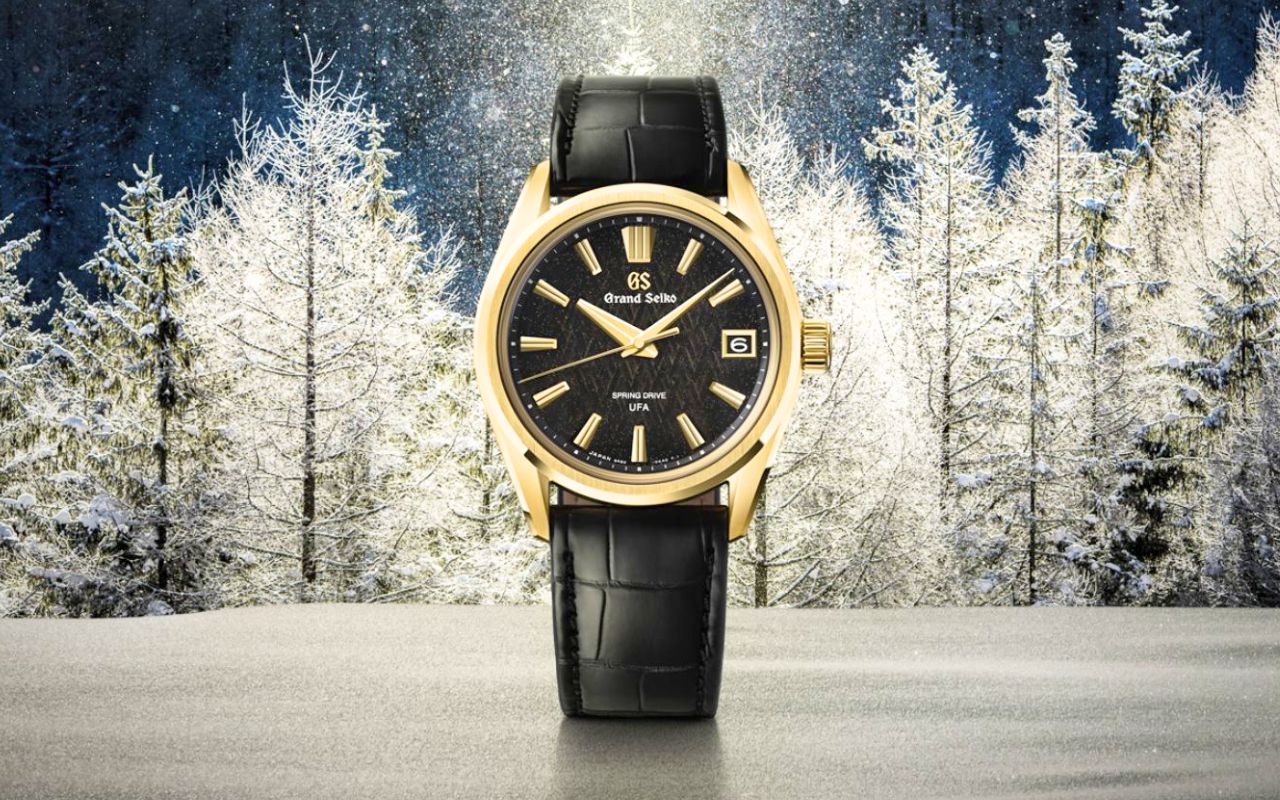 Grand Seiko unveils a $43,600 gold watch with extreme precision and a design inspired by frozen landscapes