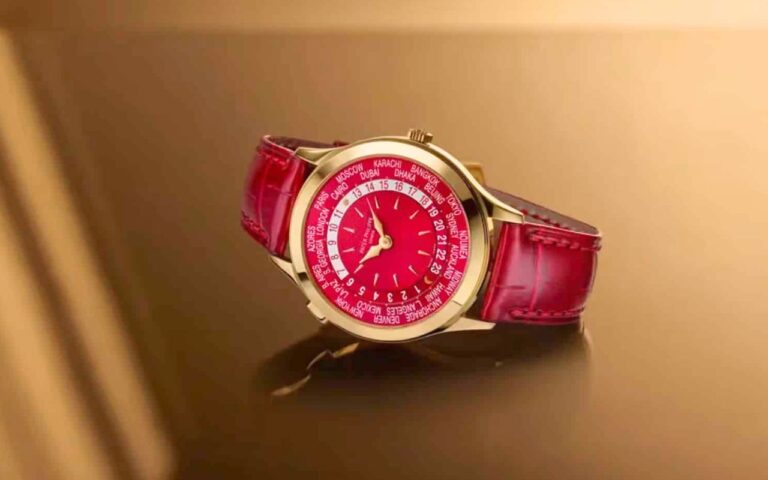 Patek Philippe just gave its World Time a bold red dial and collectors can’t ignore this unexpected twist