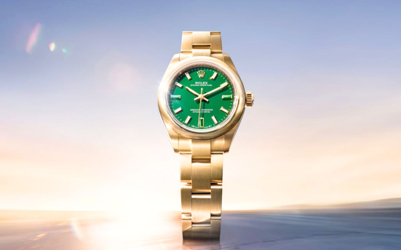 Rolex just turned the Oyster Perpetual into a full gold statement and collectors are already debating this bold shift